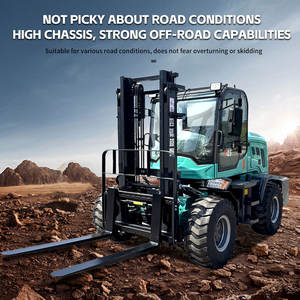 Forklift Diesel Mini Kecil Segala Medan 3.0 Ton 3.5 Ton 4.0 Ton Roda Empat Cina - Product Image 4