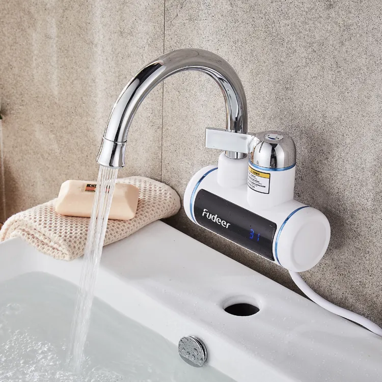 ODM/OEM Grifo anlık su musluk elektrikli musluk banyo lavabo/mutfak lavabo anında sıcak su musluk elektrikli musluk