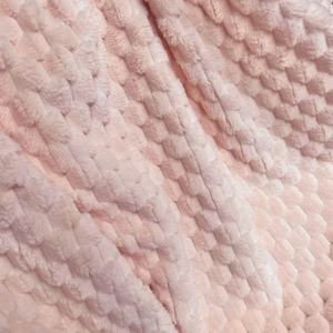 Haute qualité polyester double face tissu jacquard brosse flanelle vêtements pyjamas couverture nid pour animaux de compagnie - Product Image 4