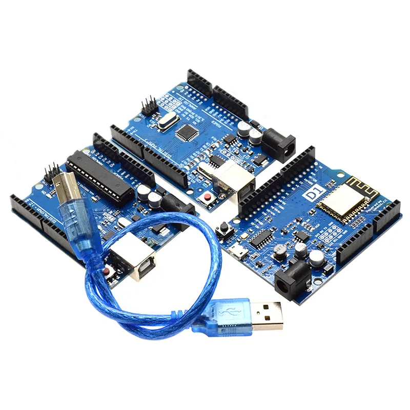 For UNO R3 Official Box ATMEGA16U2 / UNO+WiFi R3 Original ATMEGA328P Chip CH340G For Arduino Development Board WeMos ESP8266