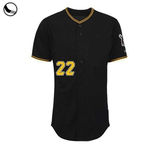 Camisetas de Béisbol Personalizadas con Botones de Equipo BETHERIVAL - Product Image 6
