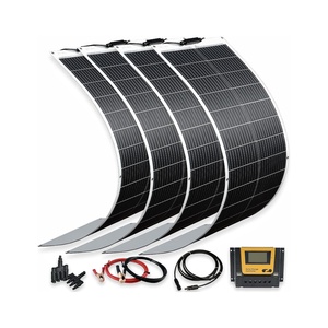 Panel Solar Monocristalino Flexible PERC de 50W 200W de Media Celda para Sistema de Energía Exterior de 12V 18V 24V 48V - Product Image 2