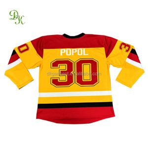 OEM professionale poliestere personalizzato ricamo placcaggio in saia Montreal Canadiens Hockey su ghiaccio arbitro maglia Florida <span class=keywords><strong>pantere</strong></span> - Product Image 2
