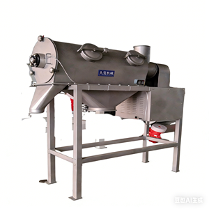 Fine <b>Powder</b> 80-500 Mesh Stainless Steel 304 No <b>Dust</b> High Screening Efficiency Industrial Cyclone Sieve Airflow Sieve - Product Image 1