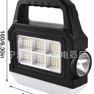 Portable Led <b>Flashlight</b> <b>Rechargeable</b> Battery Camping Light With Side Lamp Usb Charging - Product Image 2