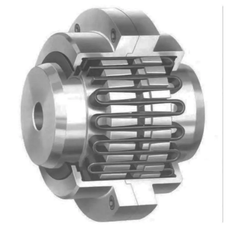 Vertical split cover design standard JSB type flexible grid coupling