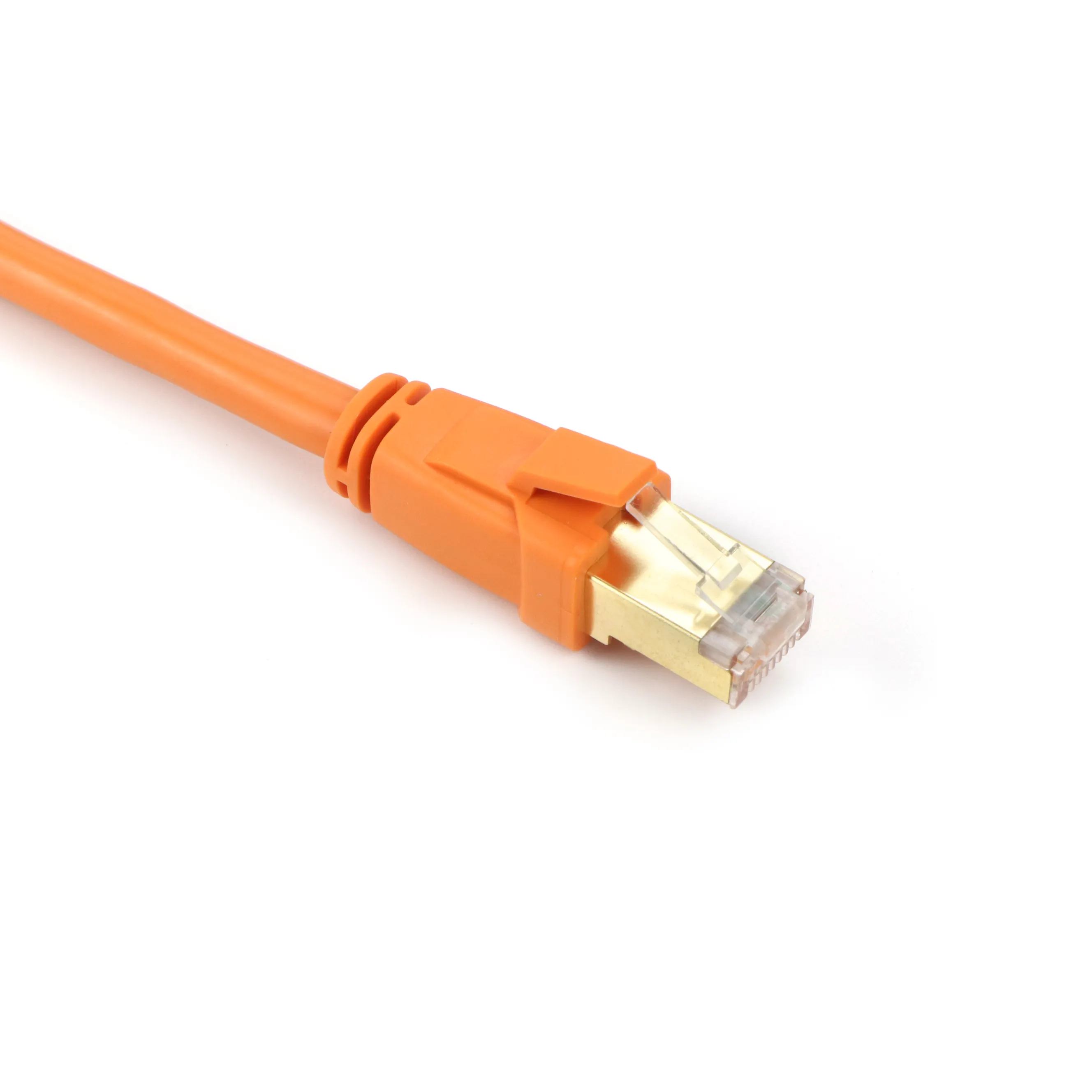 10FT 12FT CAT8 Patch Cord 40Gbps 2000Mhz LAN CAT8 26AWG Ethernet Cable Gold Plated RJ45 Connector for Router, Modem, Gaming