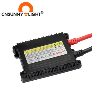 CNSUNNYLIGHT OEM ODM 12V 35W 고휘도 방전 슬림 블록 안정기 자동차 헤드 라이트 AC HID 크세논 밸러스트