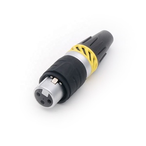 Conector XLR hembra 3 pines XLR Balance <span class=keywords><strong>Canon</strong></span> Conector hembra para micrófono de audio - Product Image 3