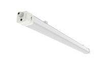 Lumière linéaire étanche IP66 IK10 de 2 pieds 20W pour garage, usage commercial/industriel, angle de faisceau de 120°, température de couleur 3000K-6000K, CRI80, dimmable