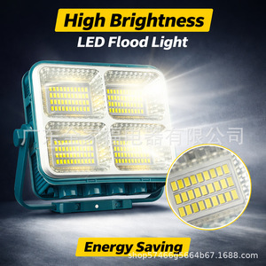 Solar Flood <b>Light</b> 120lm/W LED Aluminum Alloy Surface Mounted Outdoor <b>Lighting</b> - Product Image 3