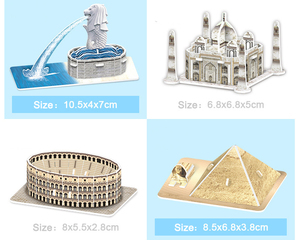 Mô Hình Xây Dựng Nổi Tiếng Thế Giới 3D Trò Chơi Câu Đố Đồ Chơi Trẻ Em - Product Image 2