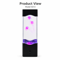 Lampe de nuit LED méduse à changement de couleur pour chambre et bureau, lampe de table décorative, cadeau pour la maison