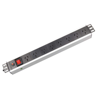 Rack de serveur horizontal 1,5U en aluminium 19 pouces pour centre de données en Australie, unité de distribution d'alimentation (PDU)