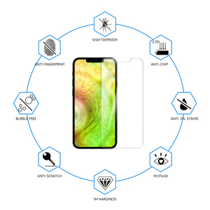 Protector de pantalla HD para <span class=keywords><strong>iphone</strong></span> 14, cristal templado, 13, 12, 11, 0,33mm, 2.5D, cobertura completa, 9H - Product Image 6
