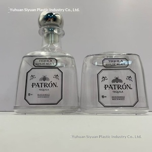 375ml Mini Tequila chai tái sử dụng cup Mini agave chai rượu vang với nút chai - Product Image 3