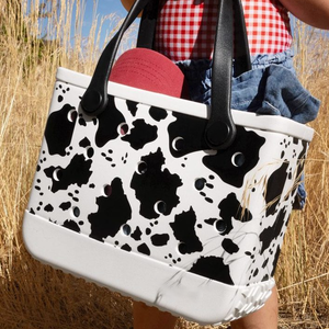 Sac fourre-tout imperméable en EVA pour femme avec logo personnalisé et motif floral, sangle amovible, durable, écologique, grande capacité pour les voyages - Product Image 4