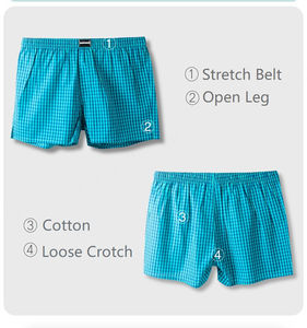 Venta al por mayor de alta calidad de la marca de los hombres Boxer Shorts Home Wear Casual Shorts de gran tamaño sueltos Flecha Pantalones Hombres Ropa interior - Product Image 4