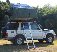 Tente de toit en toile souple de haute qualité 4x4, nouvelle en 2022, avec matelas, adaptée à 3 à 6 personnes