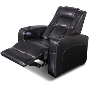 Chaises de home cinéma en cuir noir, fauteuil inclinable motorisé, <span class=keywords><strong>grand</strong></span> et <span class=keywords><strong>grand</strong></span>, canapé pour <span class=keywords><strong>le</strong></span> cinéma à domicile, - Product Image 3