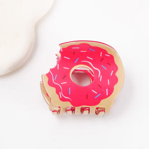 เครื่องประดับผมผู้หญิง กิ๊บหนีบผมรูปโดนัทน่ารัก สไตล์เกาหลี หวานๆ แฟชั่นสำหรับสาวๆ - Product Image 5