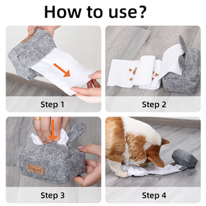 Training Snuffle <strong>Dog</strong> &amp; Cat <strong>Toy</strong> Slow Feeding Sniffing Interactive Drawer Box for <strong>Pet</strong> Movement &amp; Play <strong>Pet</strong> chew <strong>toys</strong> - Product Image 6