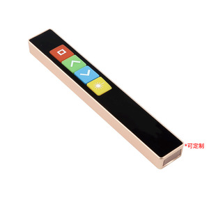 TB-33 2.4G <b>Wireless</b> Presentation Pen PPT Page Turner Red <b>Light</b> Pointer Rechargeable Remote Control Gold Rose Gold - Product Image 1