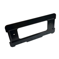 Support de plaque d'immatriculation en aluminium 6061 usiné CNC sur mesure de précision, fourni par l'usine