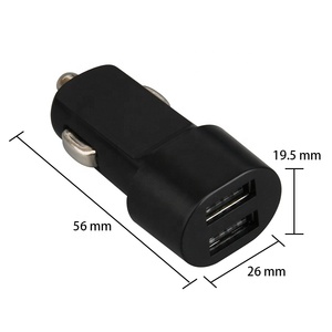 <span class=keywords><strong>Adaptador</strong></span> de cargador de coche para teléfono móvil, Cargador USB Dual portátil de <span class=keywords><strong>carga</strong></span> rápida de 5V 2.1A para <span class=keywords><strong>iPhone</strong></span>, Samsung, Xiaomi - Product Image 4