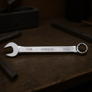 ประแจรวมเฟอร์วี 11/16 นิ้ว ชุบโครเมียม ขัดเงา - Product Image 3
