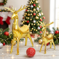 Ballons en aluminium de Noël de différents types, Père Noël, rennes, bonhomme de neige, élan, canne en sucre, boîte cadeau, nœud, décoration de fête