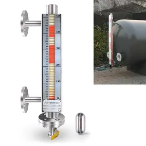 Антикоррозийный химический магнитный клапан для жидкого масла Shanghai Cixi, датчик уровня, магнитный измеритель уровня