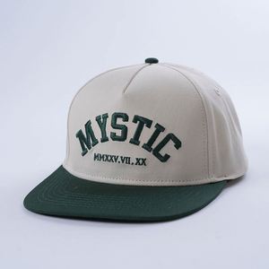 Gorra de Béisbol de 5 Paneles con Visera Plana, Nuevo Diseño con Logotipo Bordado, Personalización al por Mayor, Diseño de Logotipo - Product Image 2