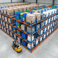 Système de rayonnage à navette haute densité avec rayonnage à navette pour la logistique 3PL, en acier Q235B, pour entrepôt industriel