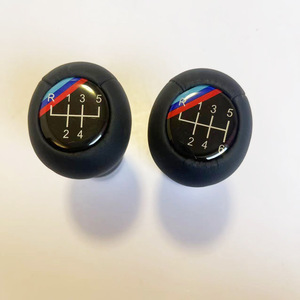 Chen Can Leather <b>Shift</b> <b>Knob</b> Black For Bmw E36 E46 E34 5 7 Series Car Gear <b>Knob</b> - Product Image 2