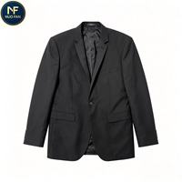 Vêtements d'occasion, costume d'hiver pour homme, style élégant 1-2 boutons, commande minimum 100 kg, achat en gros en balles