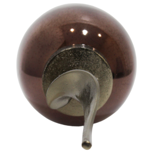 Vaso Scultoreo in Metallo con Coperchio, Alto, Decorazione Moderna per Soggiorno, Camera da Letto, Ufficio, Design d'Interni - Product Image 6
