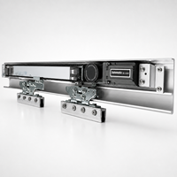 Kit de porte coulissante automatique Orien, système d'automatisation complet pour porte en verre, rail en aluminium, cellule photoélectrique de sécurité pour supermarché, magasin
