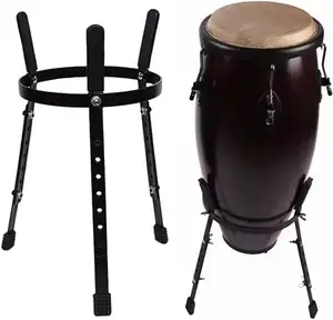 12 "13" africano tamburo stand Djembe in piedi cremagliera universale per adulti principianti seduta postura universale africano