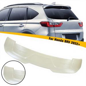Alerón trasero de fibra de carbono para coche, decoración de plástico ABS, buena artesanía, ala de techo para <span class=keywords><strong>Honda</strong></span> BR-V <span class=keywords><strong>BRV</strong></span> <span class=keywords><strong>2022</strong></span> + - Product Image 1