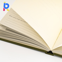 Diario de Negocios Promocional A5 con Tapa Dura de Tela, Encuadernación Cosida con Hilo, 100 Hojas de Papel y Logotipo Personalizado