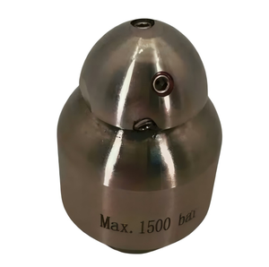 หัวฉีดกันน้ำไบโบ 3000psi หัวฉีดแบบหมุนสำหรับพื้นที่เปียก ทำความสะอาดในอุตสาหกรรม - Product Image 3