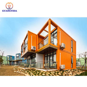 Low Cost Glass Prefab Mobile Flat Pack Coffee Shop Container Prefab House <strong>Reviews</strong> - Product Image 6