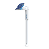 Sonde solaire 4G avec capteurs d'humidité, de température, de NPK, de pH, d'EC et de salinité à 10/20/30/40/60/70 cm
