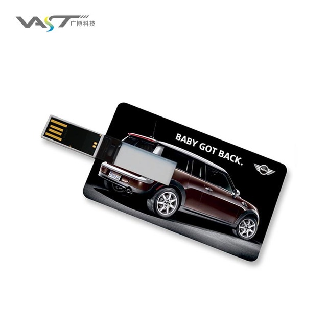 Factory Custom Popular 4GB 8gb 16gb 32gb 64gb Pendrive 2.0 3.0 Credit Card Usb Flash Drive  Promotional Gifts
