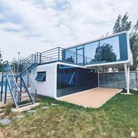 Maisonnette intelligente en forme de pomme, petite cabane préfabriquée pour bureau de jardin, logement compact, maison modulaire en conteneur, structure en acier, étanche