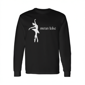 T-shirt à manches longues avec motif ballerine du ballet Swan Lake - Product Image 2