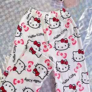 Vendita calda personalizzata Anime Kt Cat <span class=keywords><strong>pigiama</strong></span> Pants cartone animato <span class=keywords><strong>donna</strong></span> pigiami Casual casa pigiami - Product Image 6