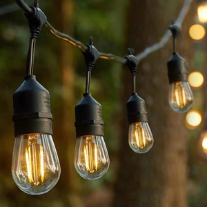 E26 Outdoor Waterproof <b>String</b> Lights IP65 220V PVC Wire Extension Cord For <b>Garden</b> Patio Decor - Product Image 2