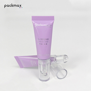Tube de gloss à lèvres incliné personnalisé de 10 ml, flacon rechargeable pour huile à lèvres, tube souple pour crème à lèvres, tube pour crème gel pour les yeux - Product Image 3
